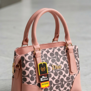 premium imported gucci peach nylon purse