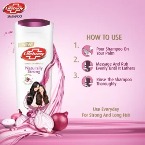 lifebuoy naturally strong onion aloe vera shampoo 175 ml 442654