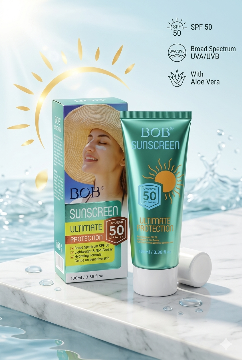 bob sunscreen ultimate protection – spf 50 pa+++ bob sunscreen ultimate protection – spf 50 pa+++