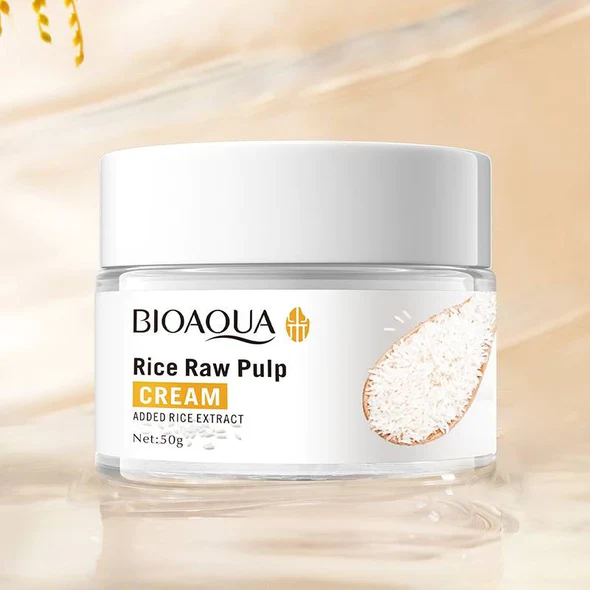 Bioaqua Rice Raw Pulp Moisturizing Face Cream Bioaqua Rice Raw Pulp Moisturizing Face Cream