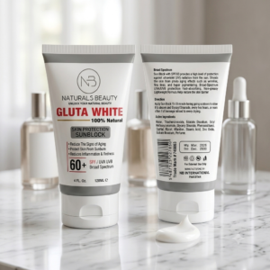 gluta white spf 60+ sunblock